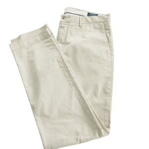 Polo Ralph Lauren Mens Stretch Straight Fit Casual Khaki Chino Pants‎ 36x34